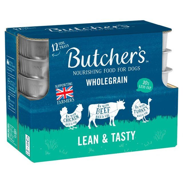 Butcher's Lean & Tasty Low Fat Dog Food Trays   12 x 150g