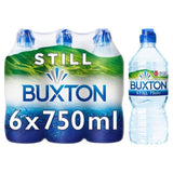 Buxton Still Natural Mineral Water Sports Cap 6 x 750ml