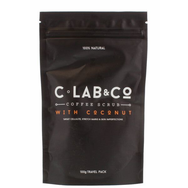 C Lab & Co Coffee & Coconut Scrub Bag 100g