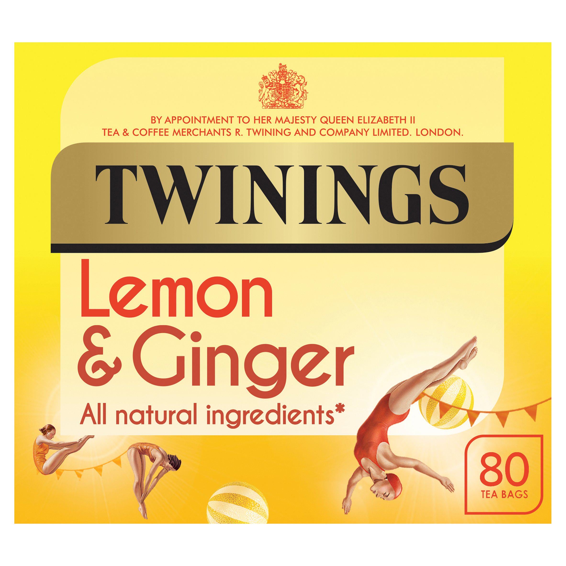 Twinings Lemon & Ginger Tea, 80 Tea Bags Tea M&S