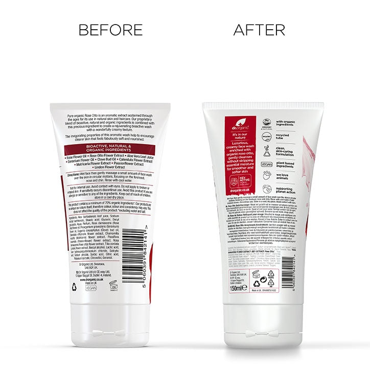 Dr Organic Manuka Honey Gentle Face Wash 150ml - McGrocer