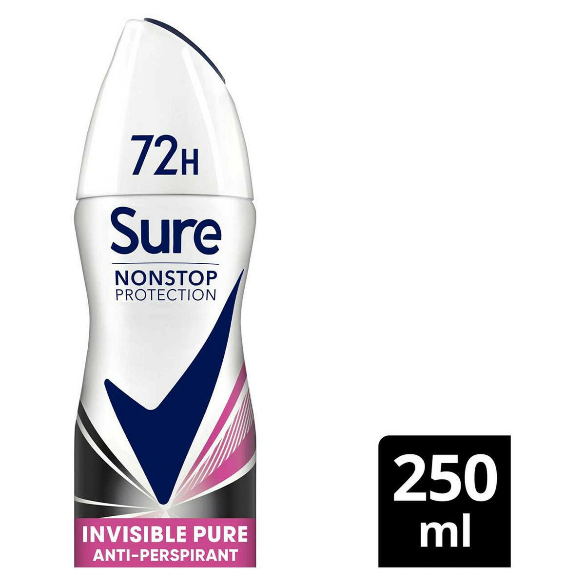 Sure Invisible Pure Nonstop Protection Anti-perspirant Deodorant Aerosol 250 ml Deodorants Boots