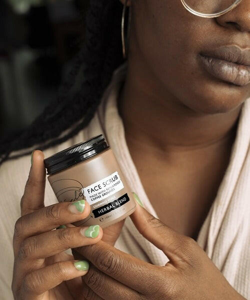 UpCircle Face Scrub Herbal with Coffee + Rosehip Oil - 100ml GOODS Superdrug