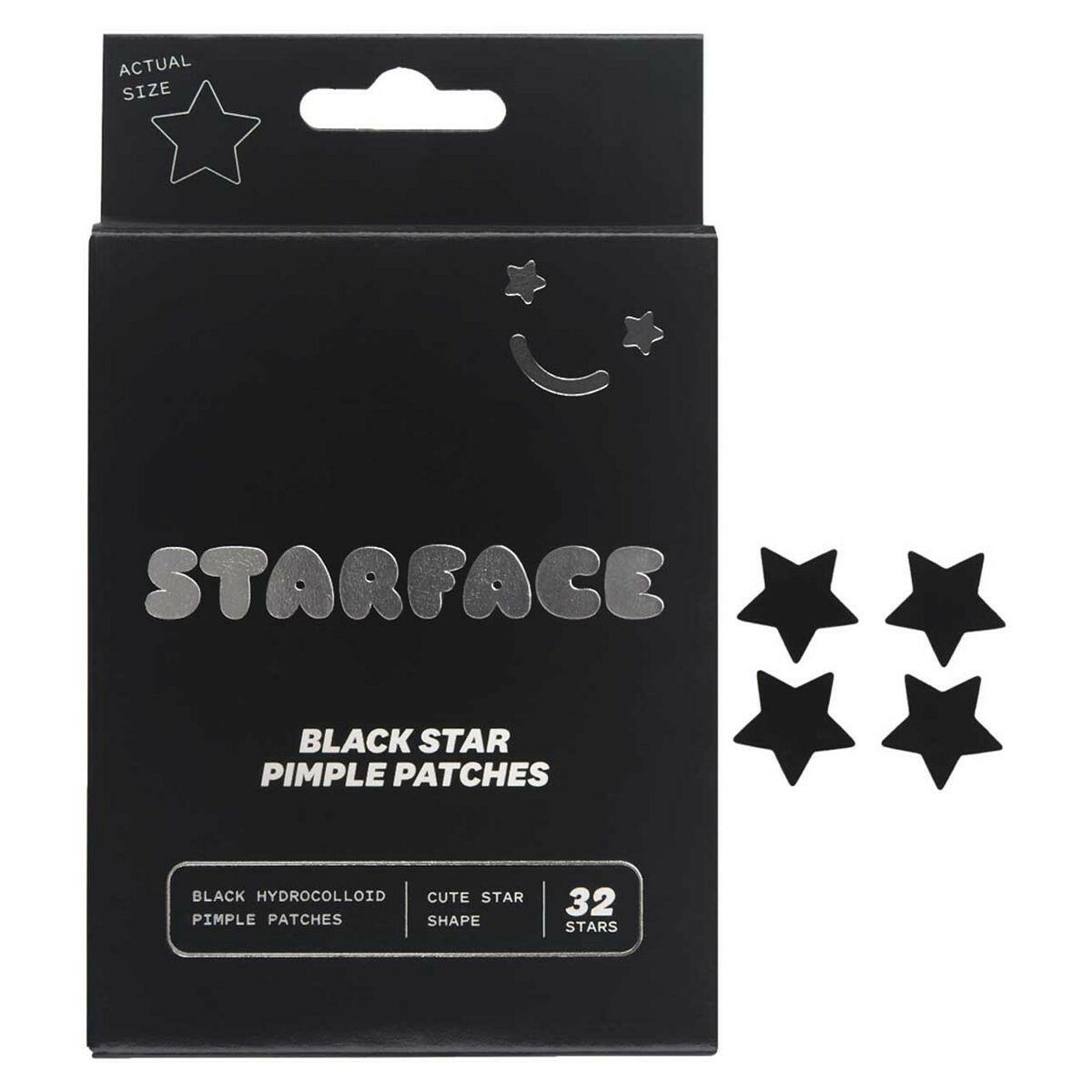 Starface Black Star Pimple Patches x32 Stars GOODS Boots