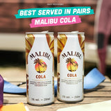 Malibu Coconut Rum & Cola Sparkling Pre-Mixed Can 25cl - McGrocer