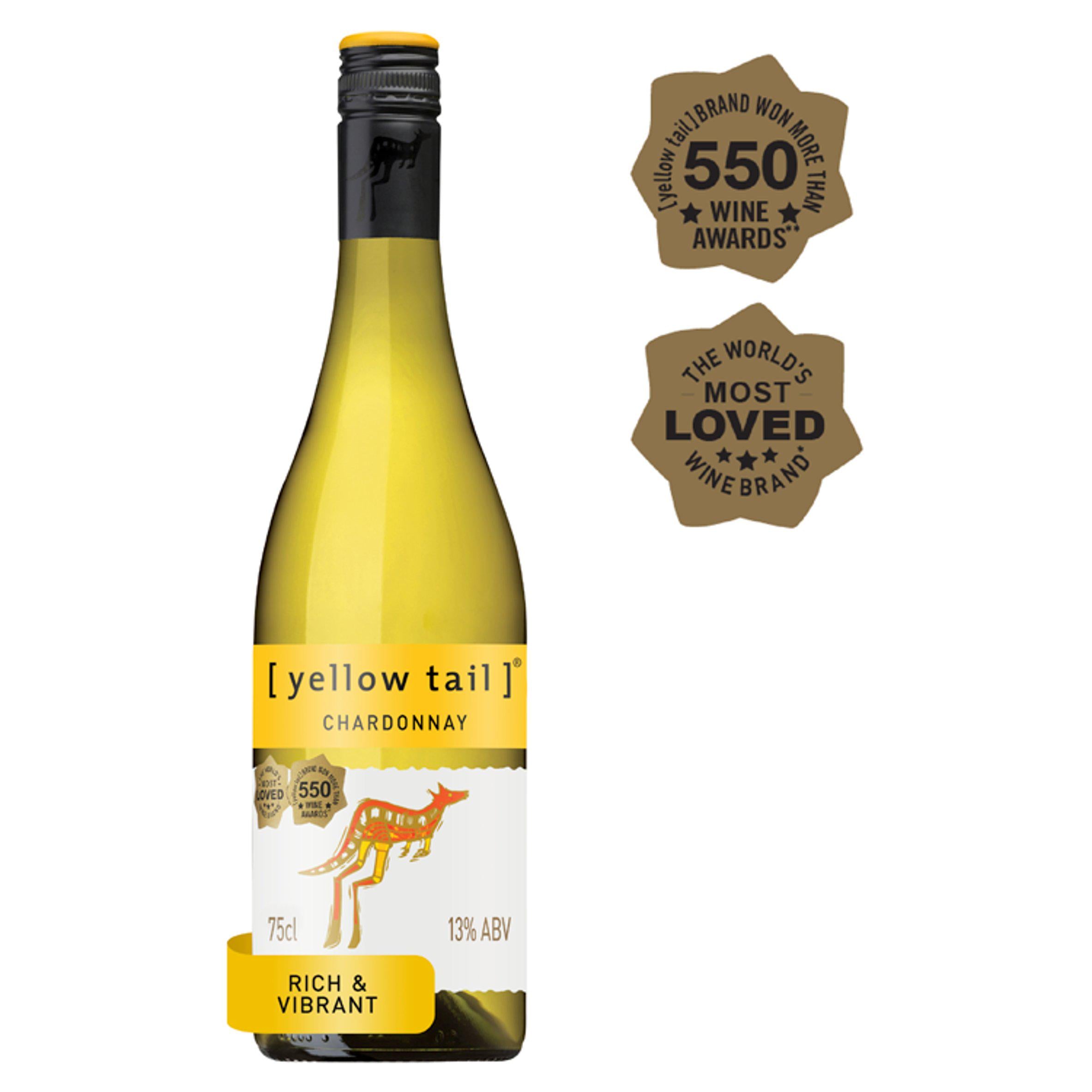 Yellow Tail Chardonnay 75cl All white wine Sainsburys