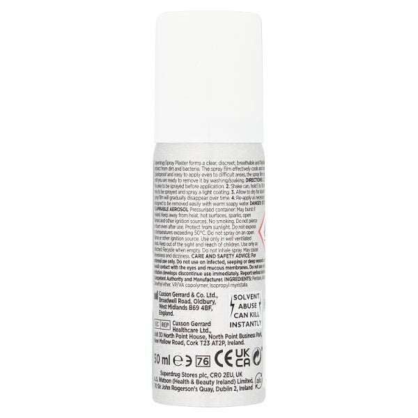 Superdrug Spray Plaster 50ml GOODS Superdrug