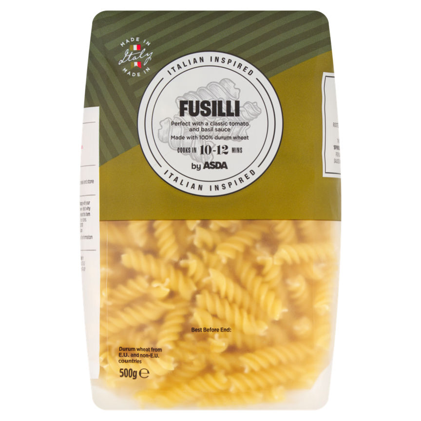 ASDA Asda Fusilli 500g - McGrocer