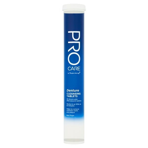 Superdrug ProCare Denture Tablets x30 GOODS Superdrug