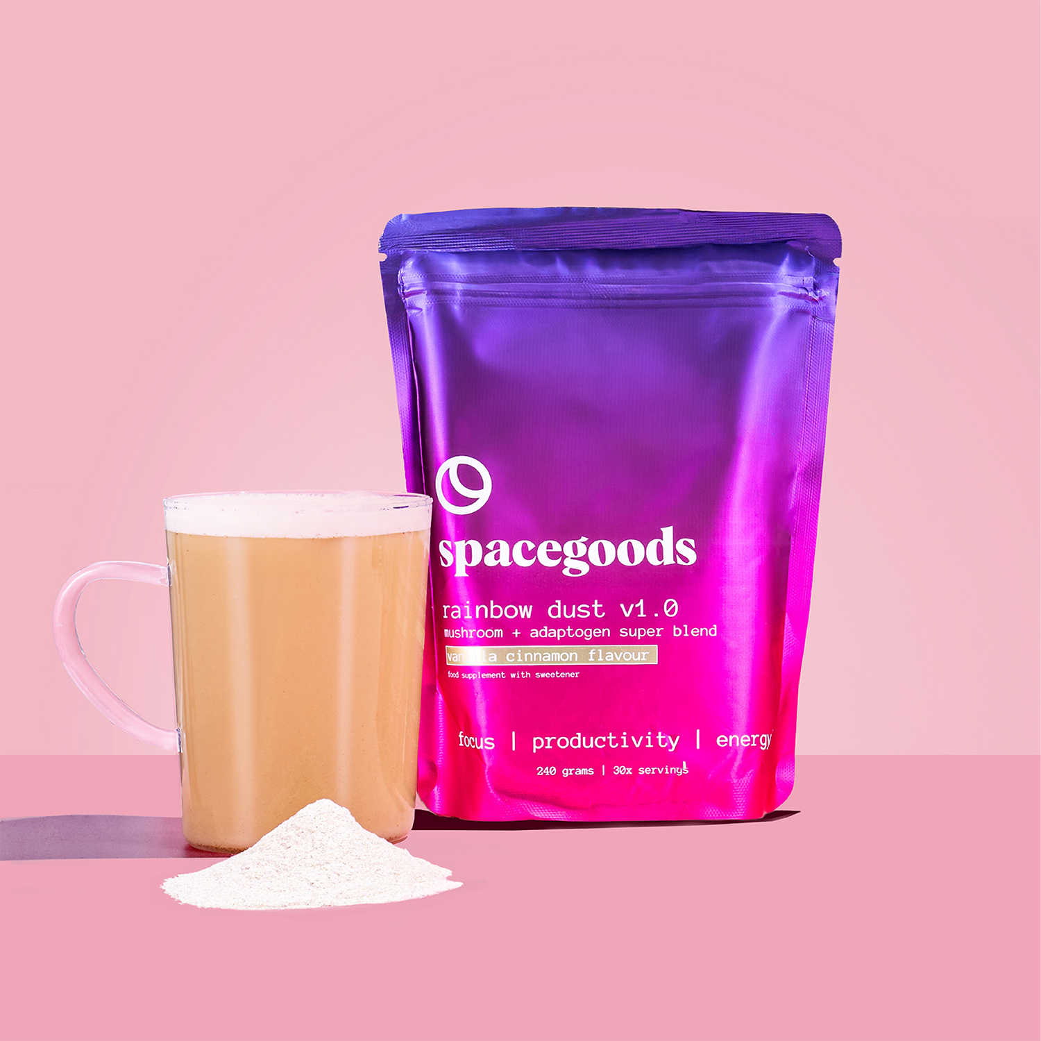 Spacegoods Astro Dust Chocolate Superfood Powder 240g - 998541