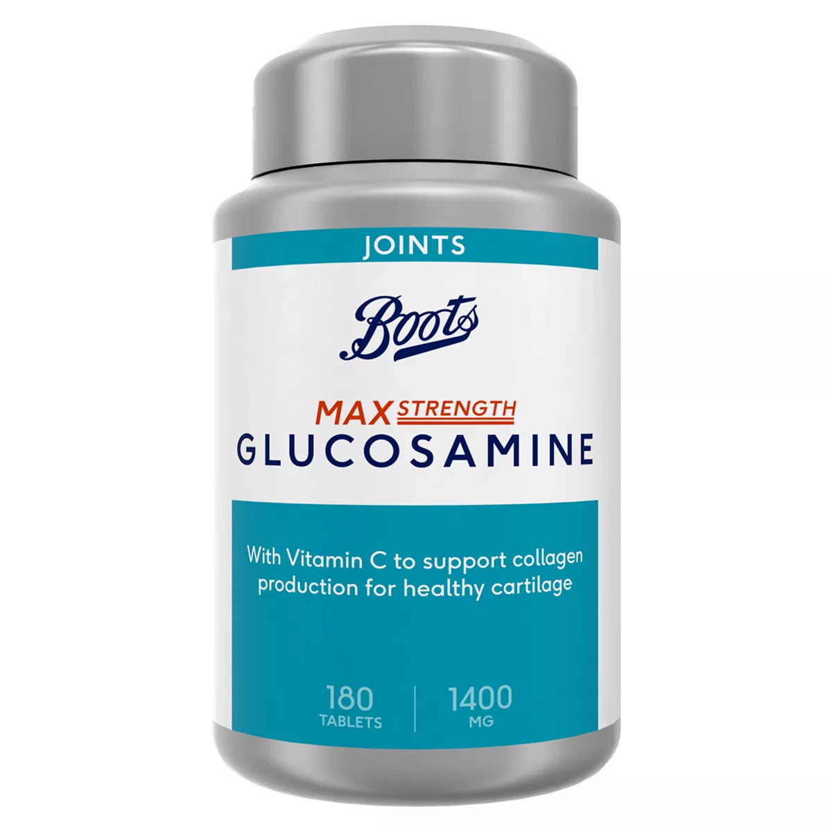 Boots Max Strength Glucosamine - 180 Tablets (6 month supply) - McGrocer