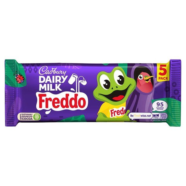 Cadbury Dairy Milk Chocolate Freddo Multipack 5 x 18g