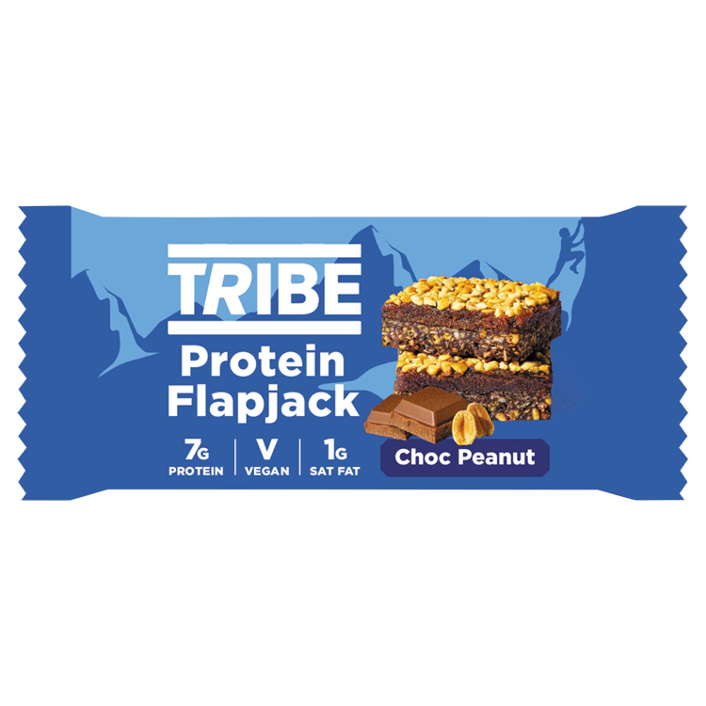 Tribe Choc Peanut Protein Flapjack 50g GOODS Sainsburys