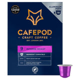 CafePod Intense Roast Nespresso Compatible Aluminium Coffee Pods 18 per pack