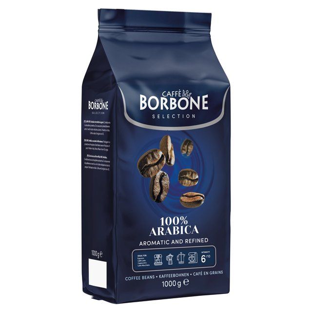 Caffe Borbone 100% Arabica Intensity 6 Coffee Beans 1kg