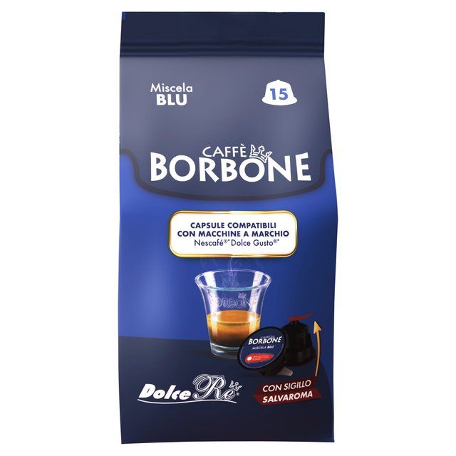 Caffe Borbone Blue Intensity 8 Dolce Gusto Compatible 15 per pack