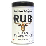 Cape Herb & Spice Texan Steakhouse Seasoning Rub Tin 100g