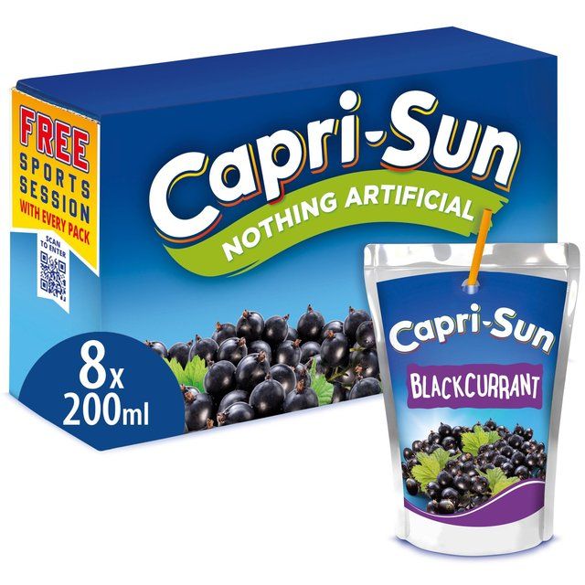 Capri Sun Blackcurrant 8 x 200ml