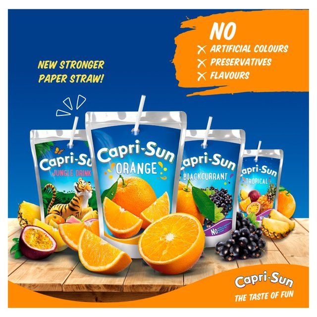 Capri Sun Orange 4 x 200ml