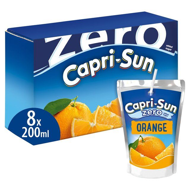 Capri Sun Orange Zero 8 x 200ml