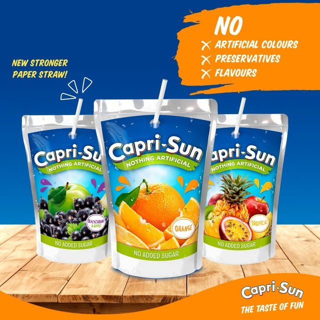 Capri Sun Orange Zero 8 x 200ml