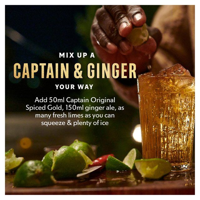 Captain Morgan Original Spiced Gold Rum Based Spirit Drink 1L
