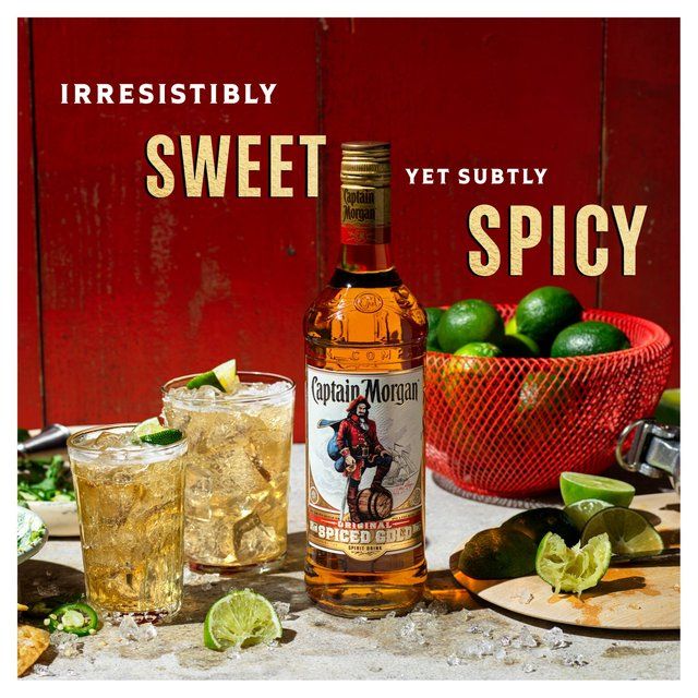 Captain Morgan Original Spiced Gold Rum Based Spirit Drink 1L