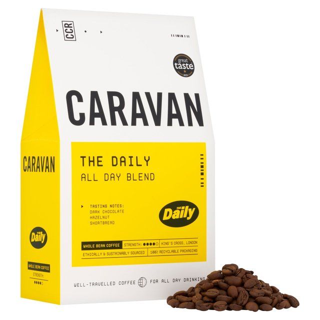 CARAVAN Daily Blend Whole Bean Coffee 200g