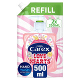 Carex Fun Editions Love Hearts Antibacterial Handwash Refill 500ml