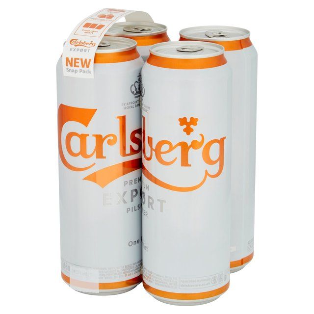 Carlsberg Export Lager Beer 4 x 568ml