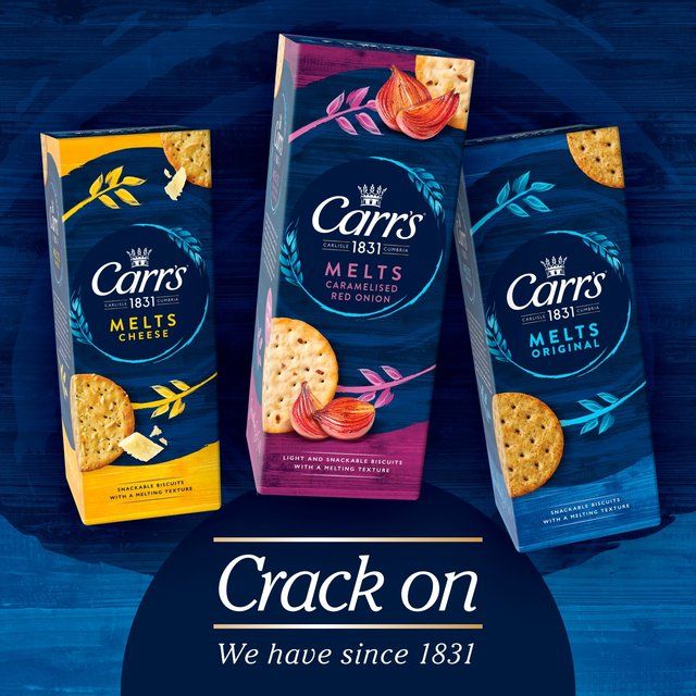 Carr's Melts Original Crackers 150g