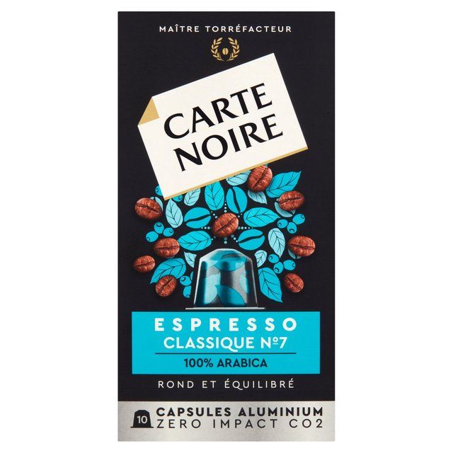 Carte Noire Classique Aluminium Nespresso Compatible Capsules 10 per pack