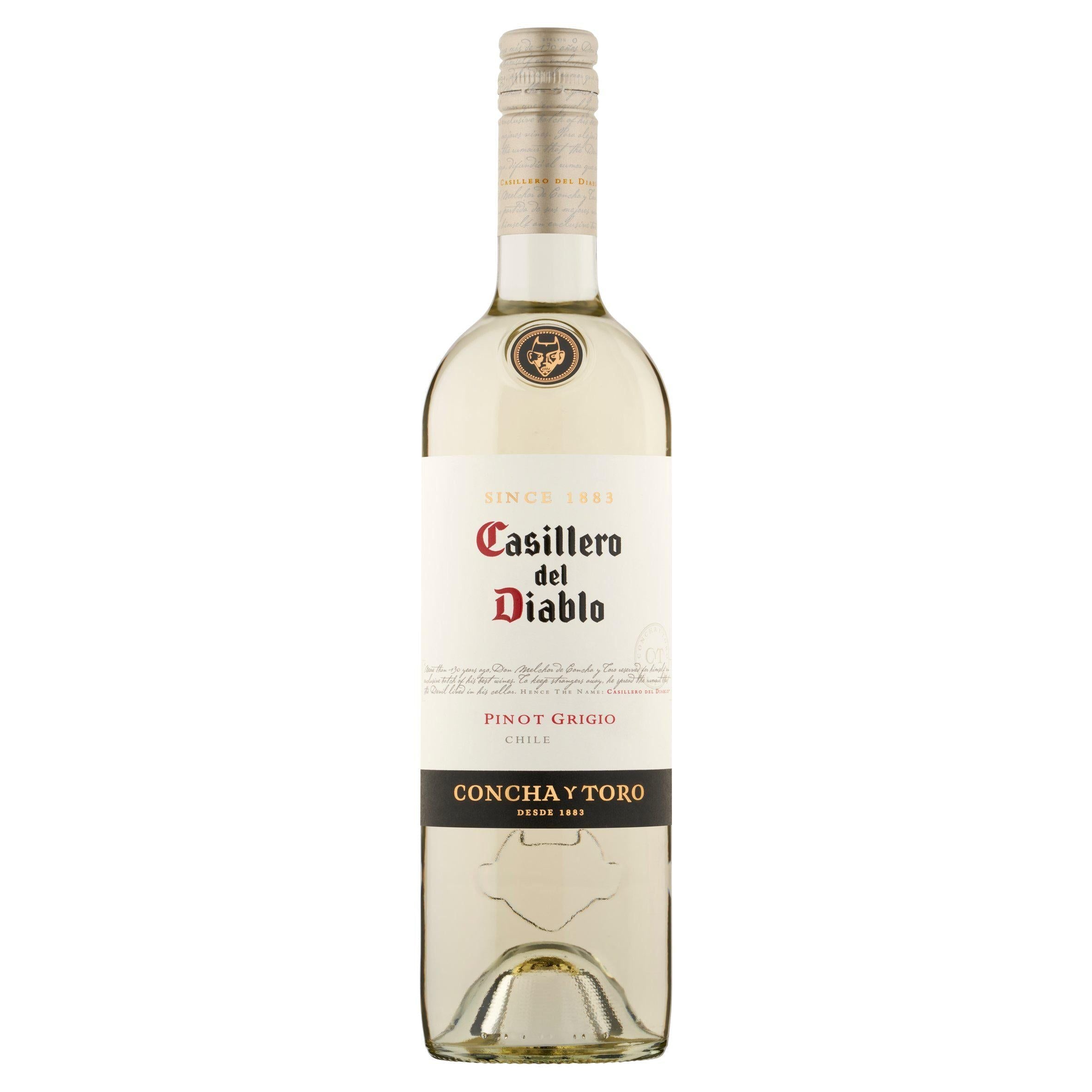 Casillero del Diablo Pinot Grigio White Wine Chile 75cl