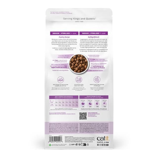 Catit Recipes Dry Adult Indoor 2kg