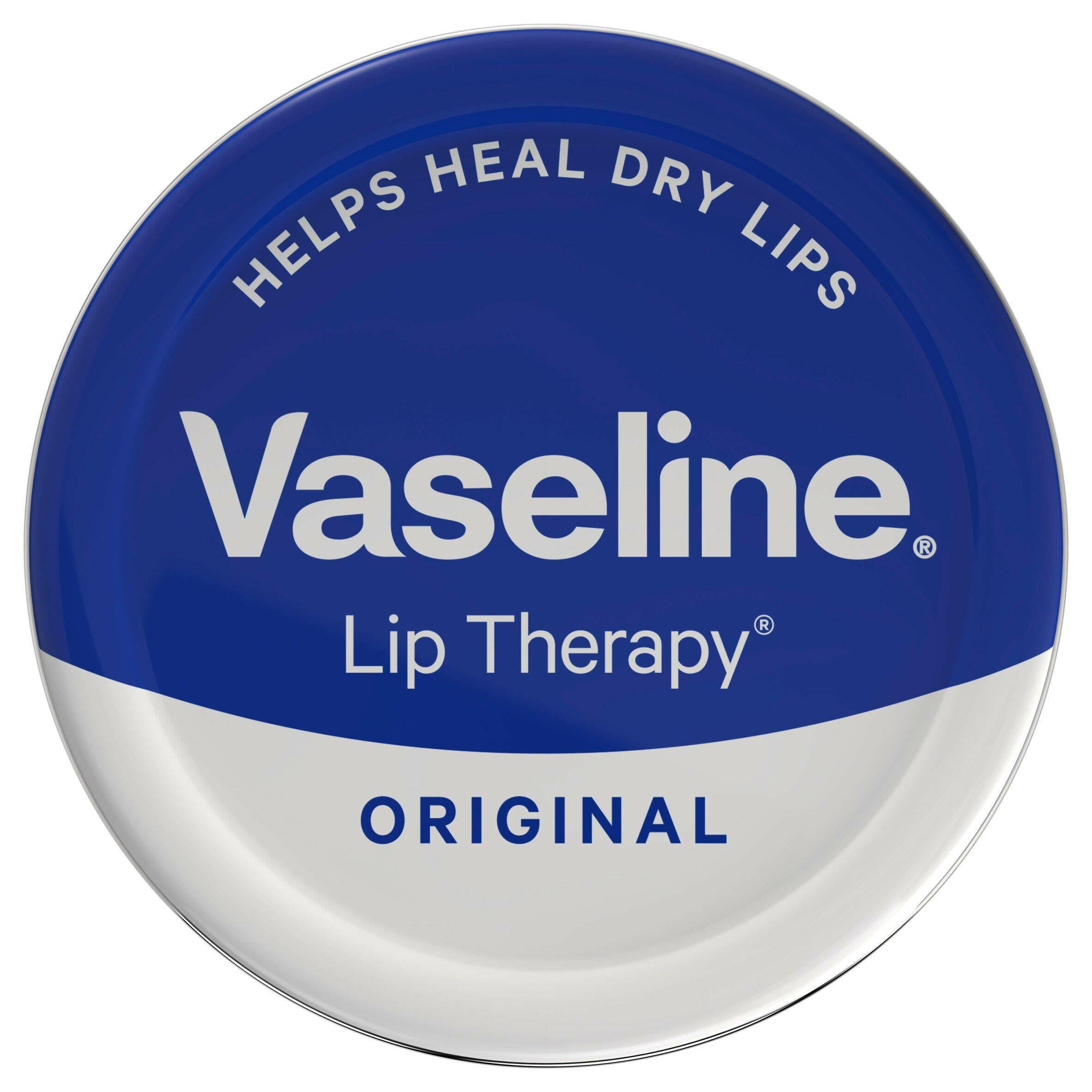 Vaseline Lip Therapy Original Lip Balm Tin 20g face & body skincare Sainsburys