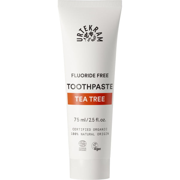 Urtekram Organic Tea Tree Toothpaste - 75ml GOODS Superdrug