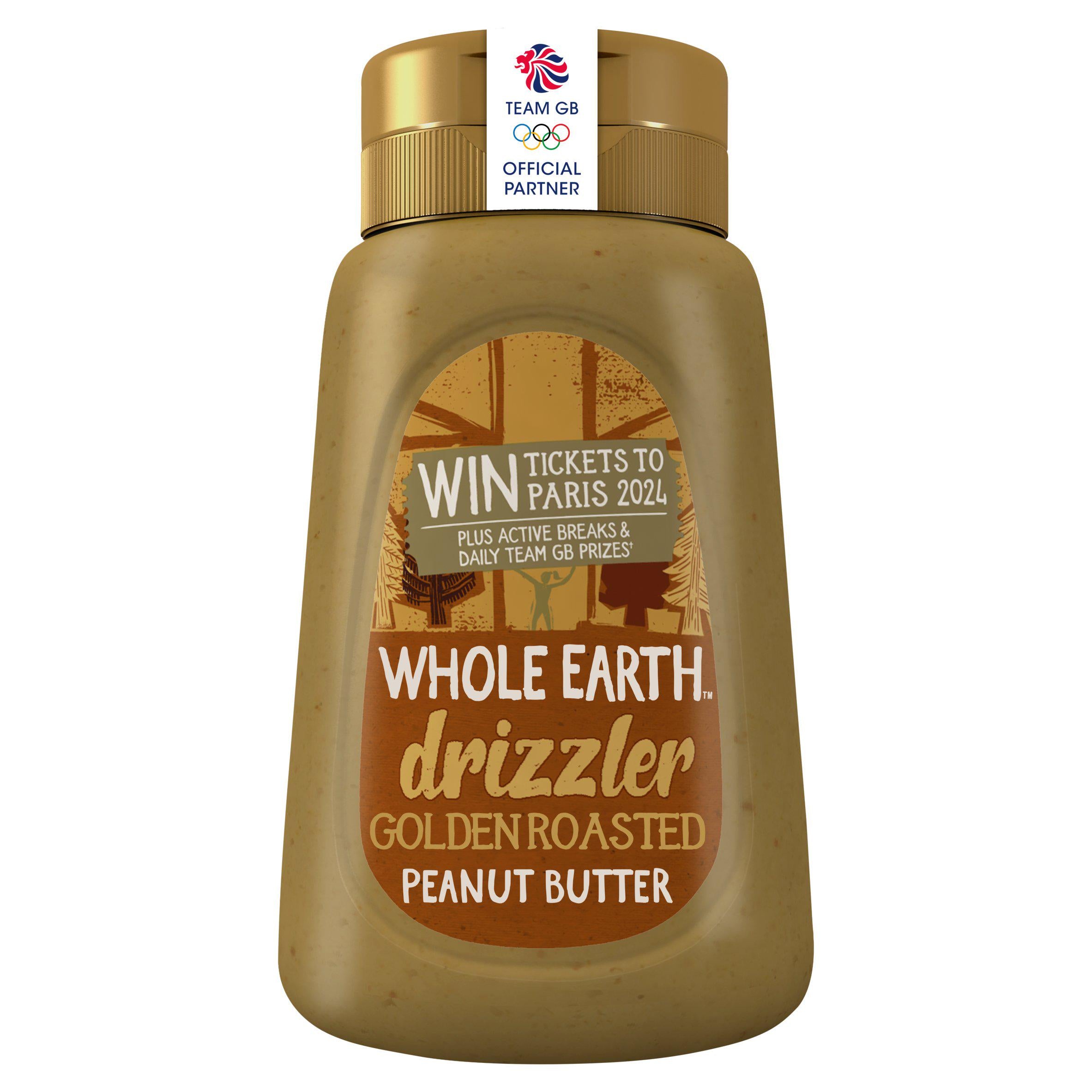 Whole Earth Drizzler Golden Roasted Peanut Butter 320g GOODS Sainsburys