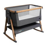 Tutti Bambini CoZee Air Bedside Crib Oak & Charcoal GOODS Boots