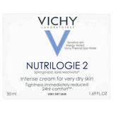 VICHY Nutrilogie Intense Moisturiser for Very Dry Skin 50ml GOODS Superdrug