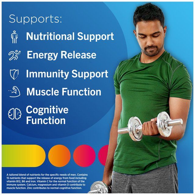 Centrum Men Multivitamins and Minerals Tablets 30 per pack