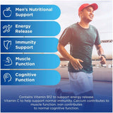 Centrum Men Multivitamins with Vitamin D Immunity Tablets 60 per pack