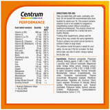 Centrum Performance Multivitamin & Vitamin Tablets 60 per pack