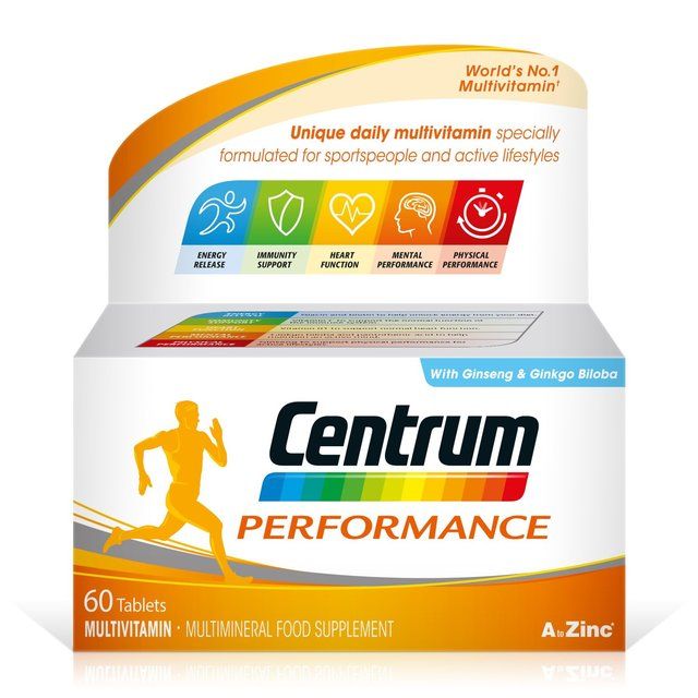 Centrum Performance Multivitamins with Vitamins D & C Tablets 60 per pack