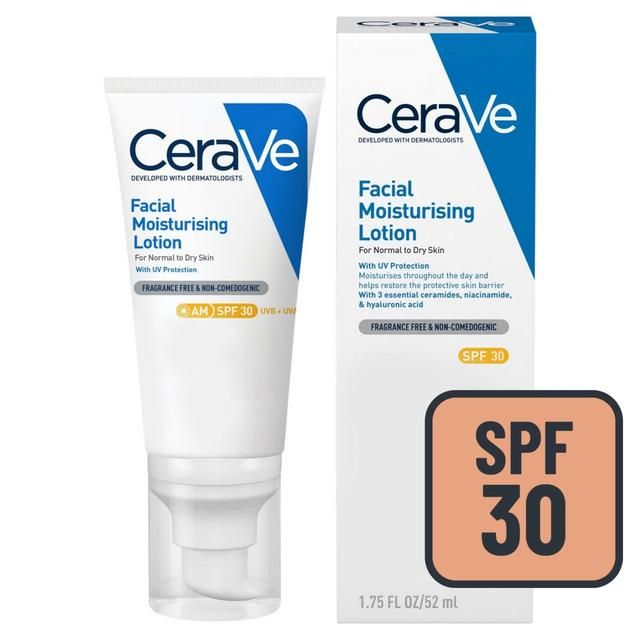 CeraVe AM Facial Moisturising Lotion SPF30 for Normal to Dry Skin 52ml