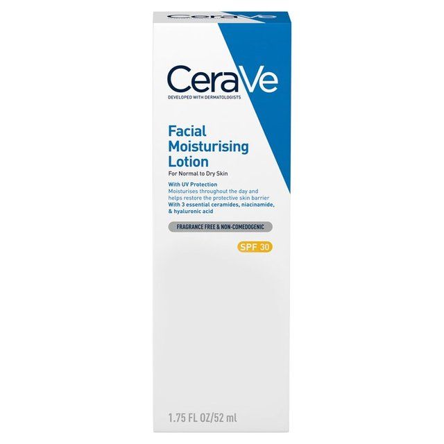 CeraVe AM Facial Moisturising Lotion SPF30 for Normal to Dry Skin 52ml