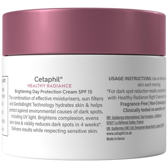 Cetaphil Brightening Healthy Radiance Day Cream with SPF 15 50g