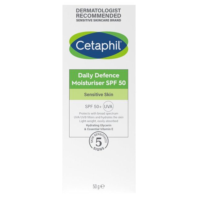 Cetaphil Daily Defence Moisturiser SPF 50+ 50g