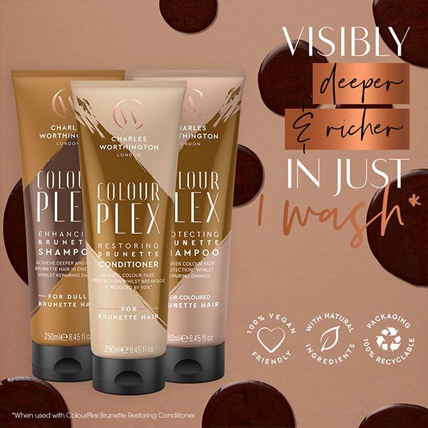 Charles Worthington Colourplex Protect Brunetteshampoo 250ml