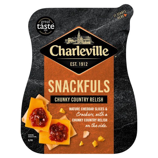 Charleville Cheese Snack Country Relish 72g
