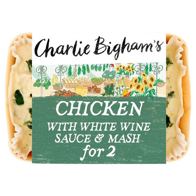 Charlie Bigham's Chicken in White Wine Sauce & Mash for 2 825g
